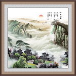 国画山水画