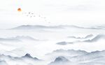 新中式背景墙