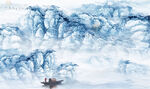 抽象山水 