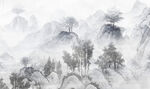 抽象山水 