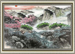中国画山水