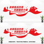 民兵之家文化墙