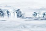 中式山水画