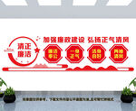 清正廉洁文化墙