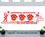 三治并举文化墙