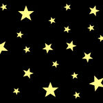 夜空星星高清图案