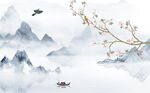 新中式背景墙