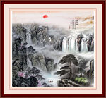 山水画 