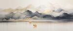 新中式意境山水画