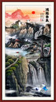 国画山水画