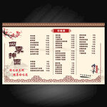 四季抻面价格表