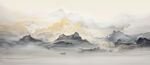 千里江山大气山水画