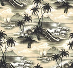 椰子树数码印花