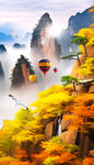 山水画