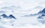 新款 简约高档山水 Tif分层