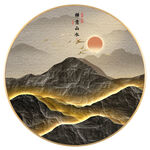 禅 山水画