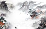 大气 高档人气山水 TiF分层