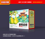 莱阳梨礼盒 香梨包装