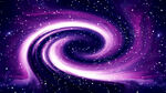 紫色星空