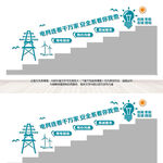 电力公司文化墙