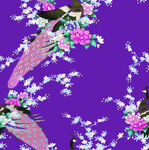 孔雀小碎花