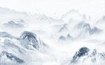 高山流水背景墙