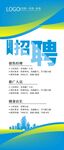招聘x展架易拉宝