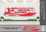 党建主题教育文化墙