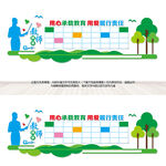 教师风采文化墙