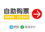 抢票在线购票自助票机票