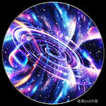 圆形梦幻星空软膜天花
