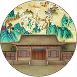 圆形装饰画 