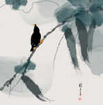 国画花鸟装饰画