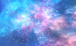 梦想蓝色星空背景墙