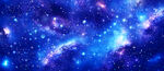 唯美星空装饰画