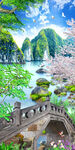 海景流水过道玄关