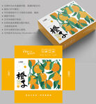 橙子包装 水果盒子