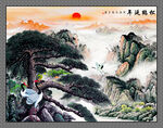 黄山迎客松