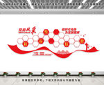 党员风采文化墙