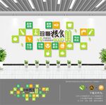 珍惜粮食文化墙