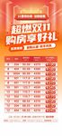 双十一购房海报