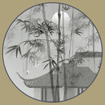 江南水乡竹林