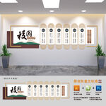 学校文化长廊展板