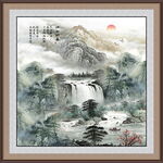 山水风景画