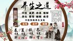 养生之道背景墙