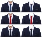 男西装证件照衣服素材
