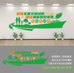 文明城市文化墙