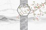 新中式工笔花鸟