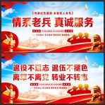 退役军人文化墙