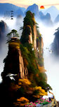 张家界山峰